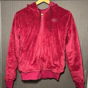 The North Face REVERSIBLE zip-up sweatshirt. 2 looks in one! Women’s small.